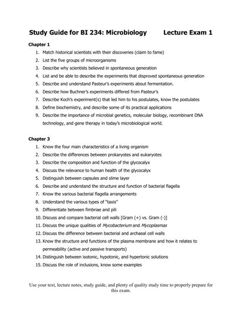 Scientific Method sequence involves a. . Microbiology lecture exam 1 practice test
